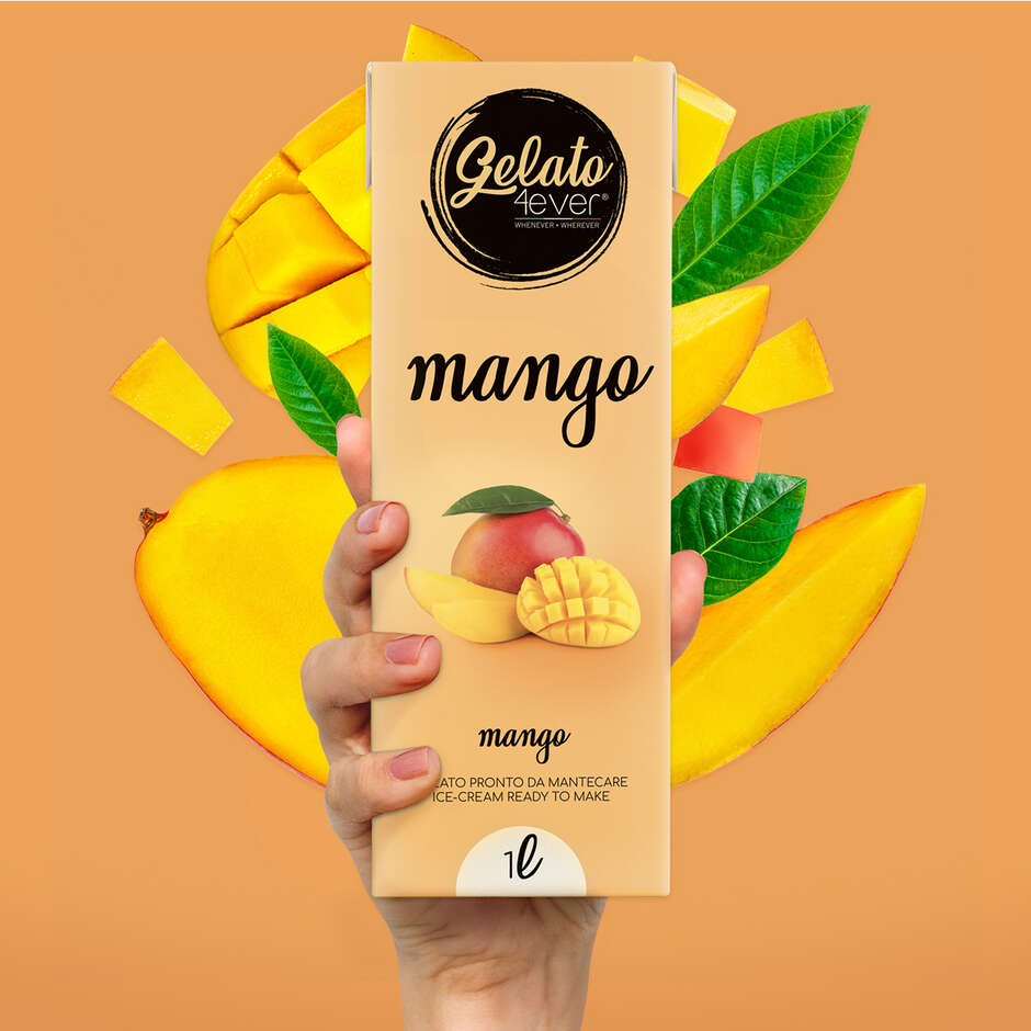 Le mélange pour la crème glacée au Mangue 1 L