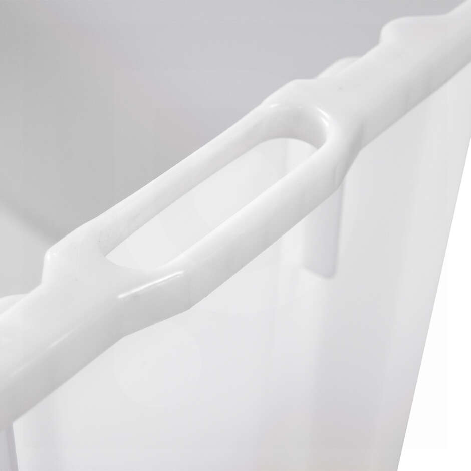 Lebensmittelechte Polyethylen-Box weiß 65 L