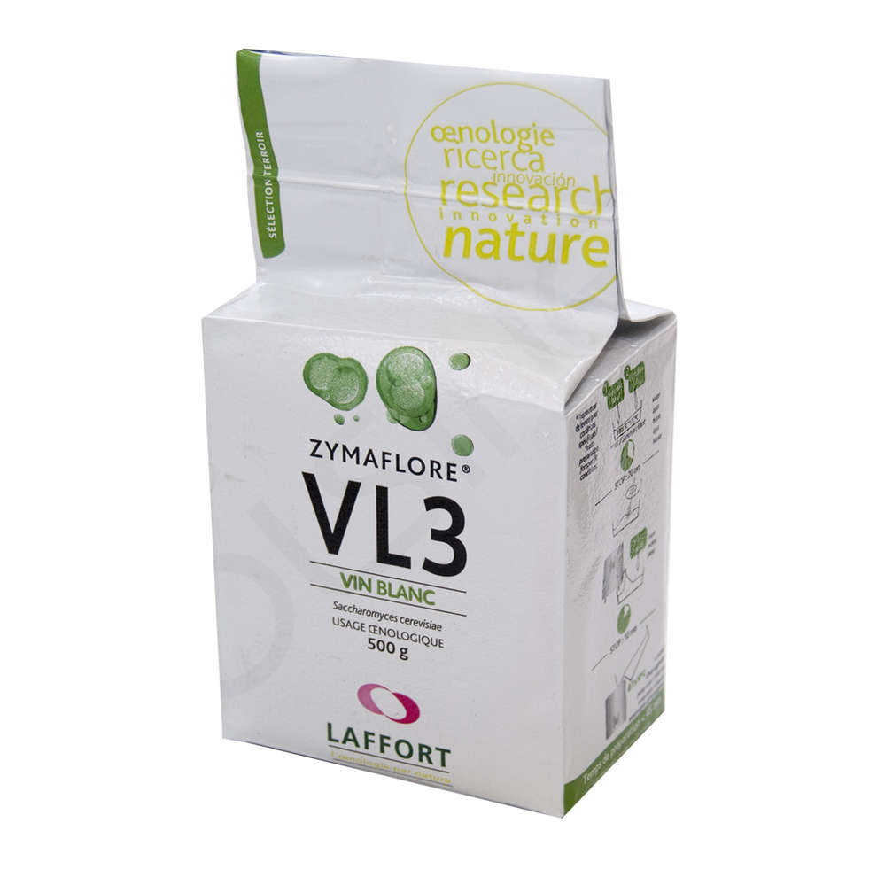 Levadura para vinos blancos y rosados ​​ZYMAFLORE VL3 (500 g)
