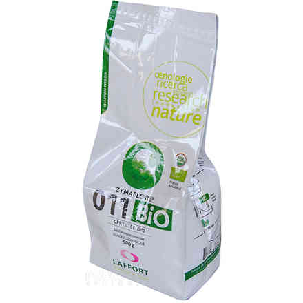 Levadura para vinos orgánicos Zymaflore 011 Bio (500 g)
