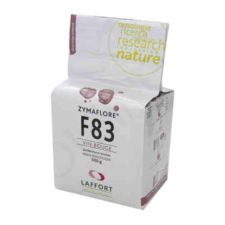 Levadura para vinos tintos ZYMAFLORE F83 (500 g)