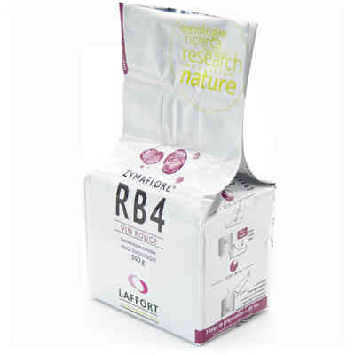 Levadura para vinos tintos ZYMAFLORE RB4 (500 gr)