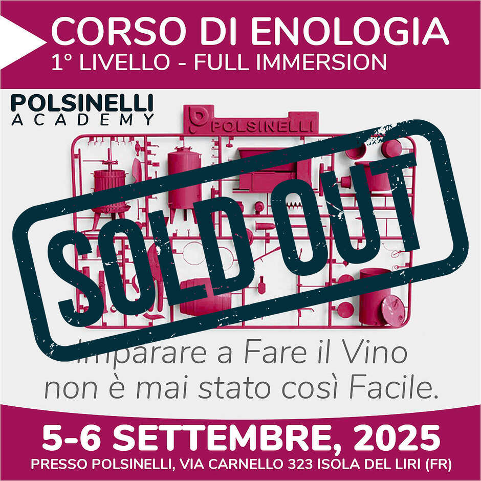 Level 1 Oenology Course, September 5-6, 2025
