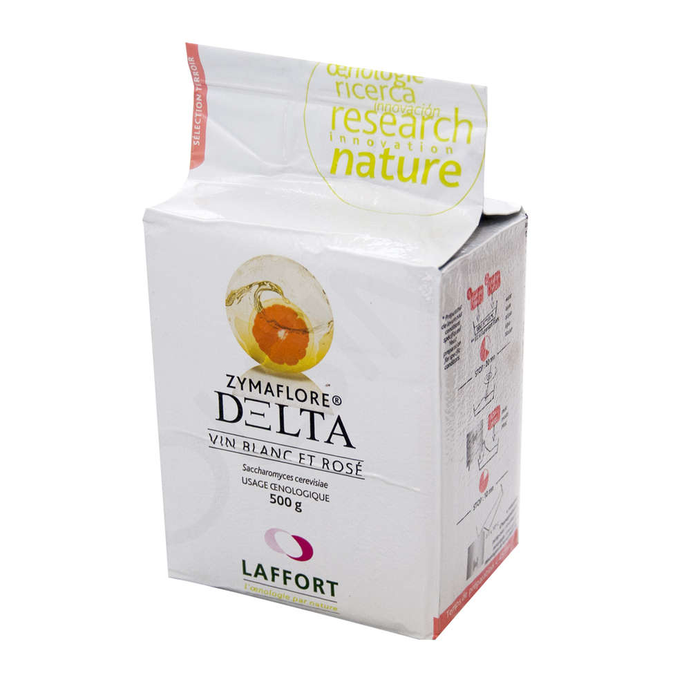 Levure pour les vins blancs et rosés Zymaflore DELTA (500 g)