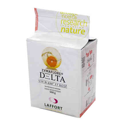 Levure pour les vins blancs et rosés Zymaflore DELTA (500 g)