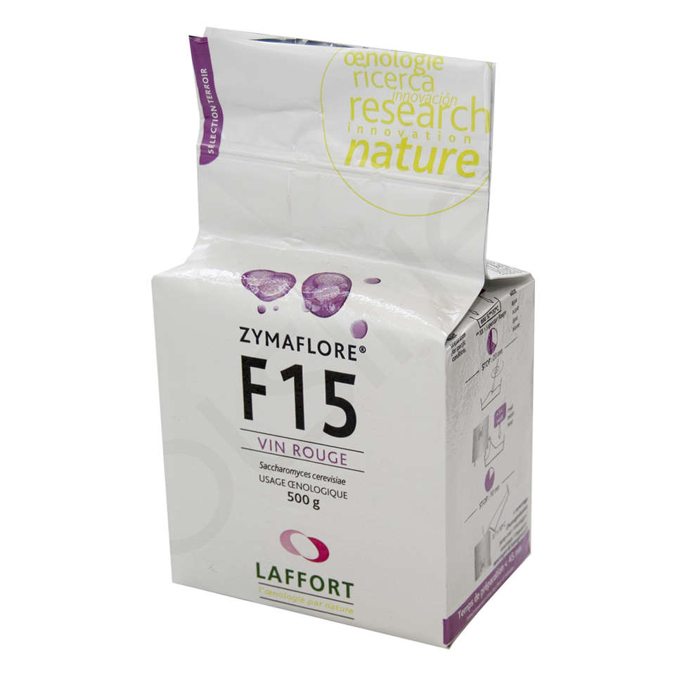 Levure pour les vins rouges Zymaflore F15 (500 g)