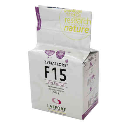 Levure pour les vins rouges Zymaflore F15 (500 g)