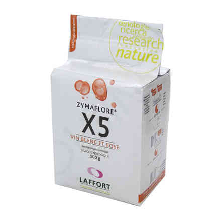 Lievito per vini bianchi e rosati Zymaflore X5 (500 g)