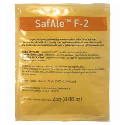 Lievito secco Fermentis SafAle F-2 (25 g)