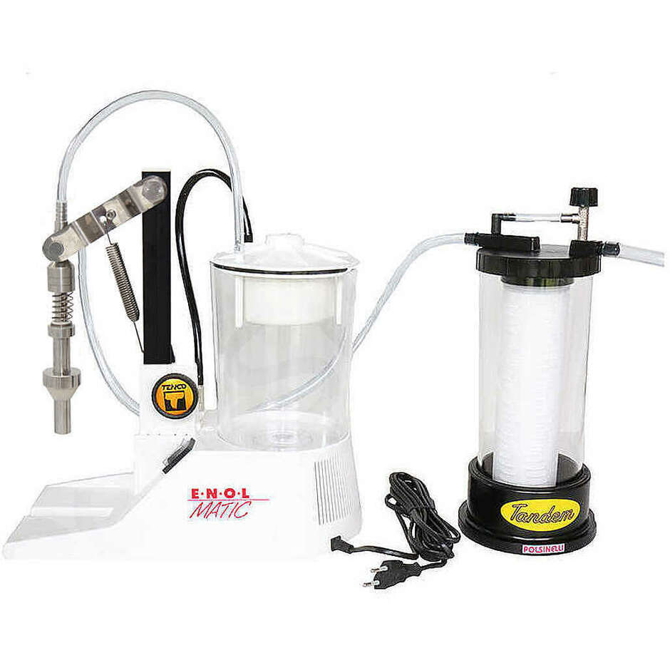 Llenadora Enolmatic para aceite con caño de acero inoxidable