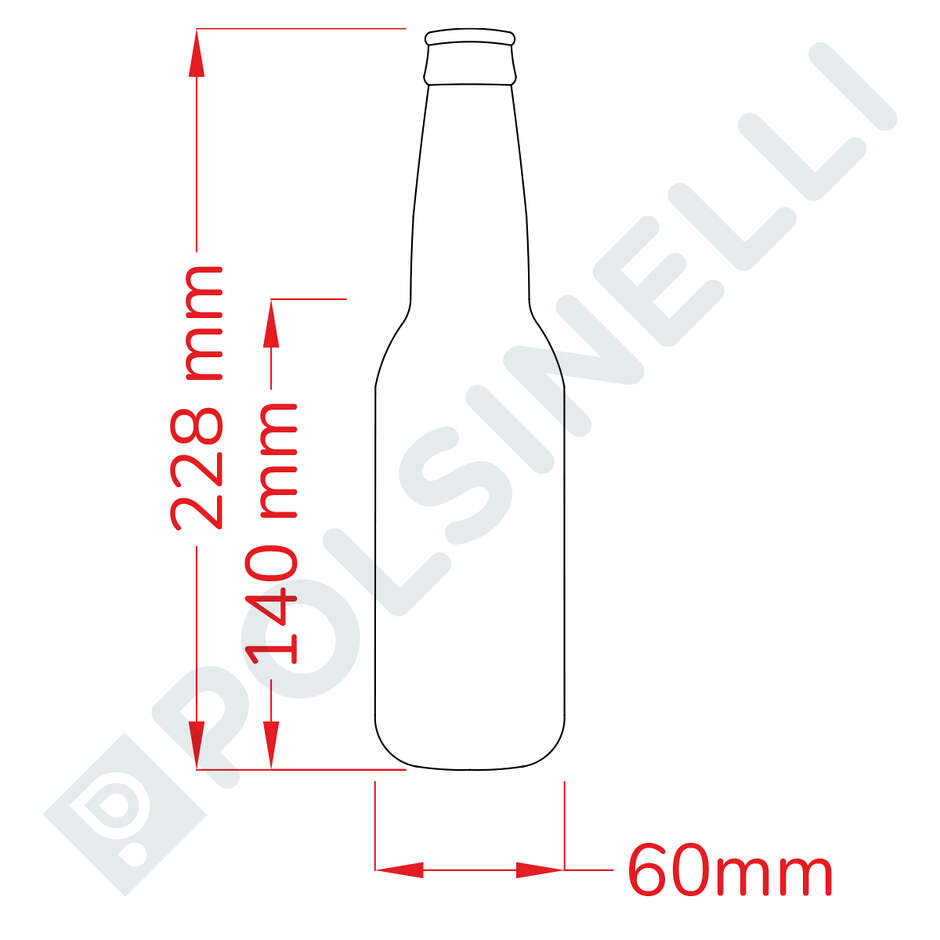 Longneck Bouteille de bière 330 ml (24 pcs)