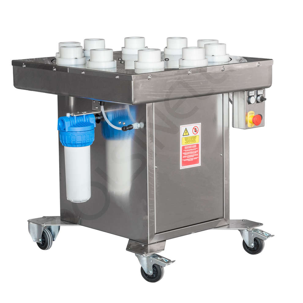 Machine rince-bouteilles semi-automatique P10