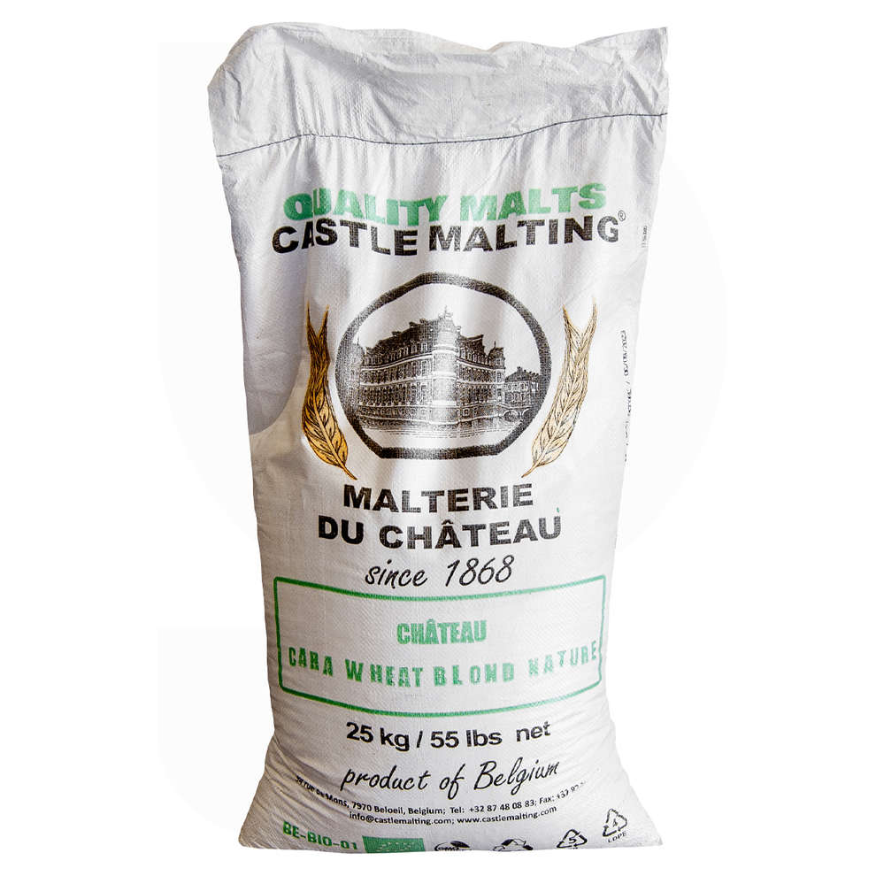 Malto in grani Château Cara Wheat BIO Blond Nature (25 kg)