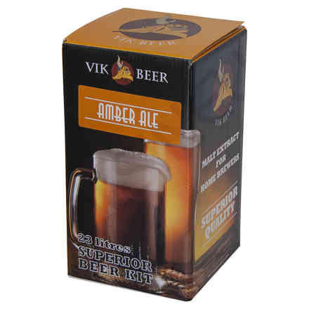 Malto Vik Beer Amber Ale con luppolo (1,7 kg) 