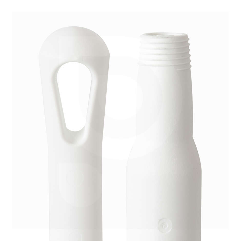 Manche ergonomique pour aliments blanc 130 cm 