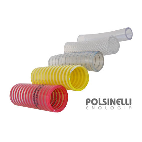 Metro de tubo flexible transparente de aspiración de 80 mm de