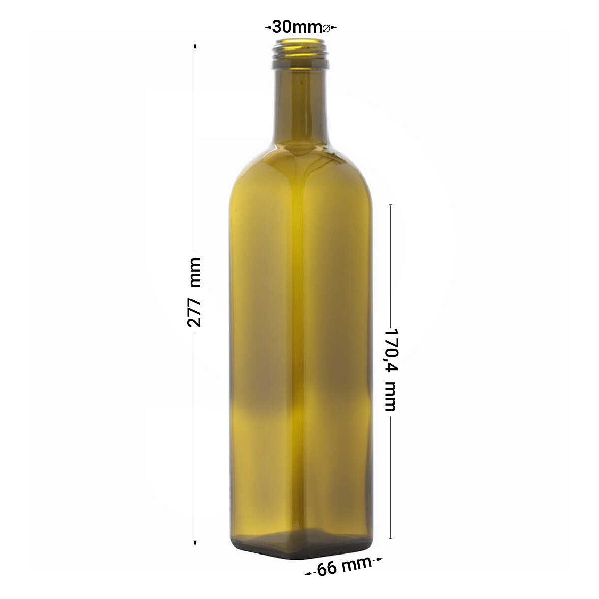 Bouteille Marasca 750 ml uvag (24 pcs) Huile d'olive