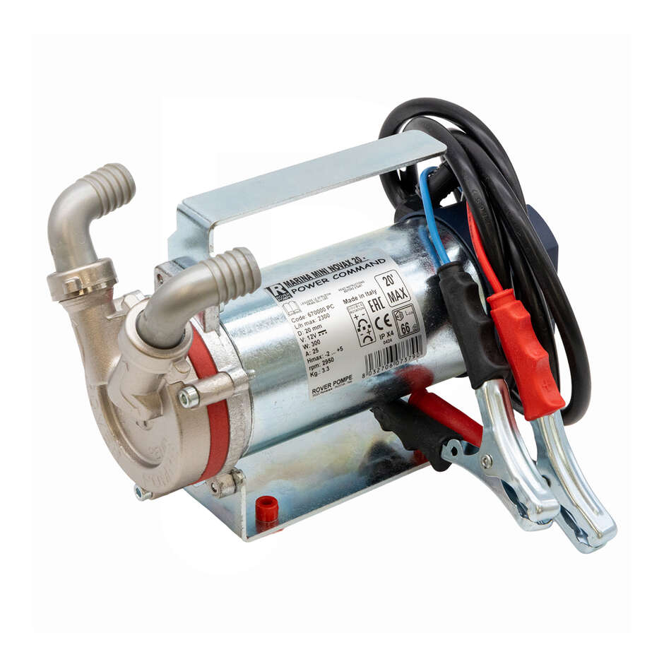 MARINA MINI NOVAX 20 Electric Pump - 12V POWERCOMMAND