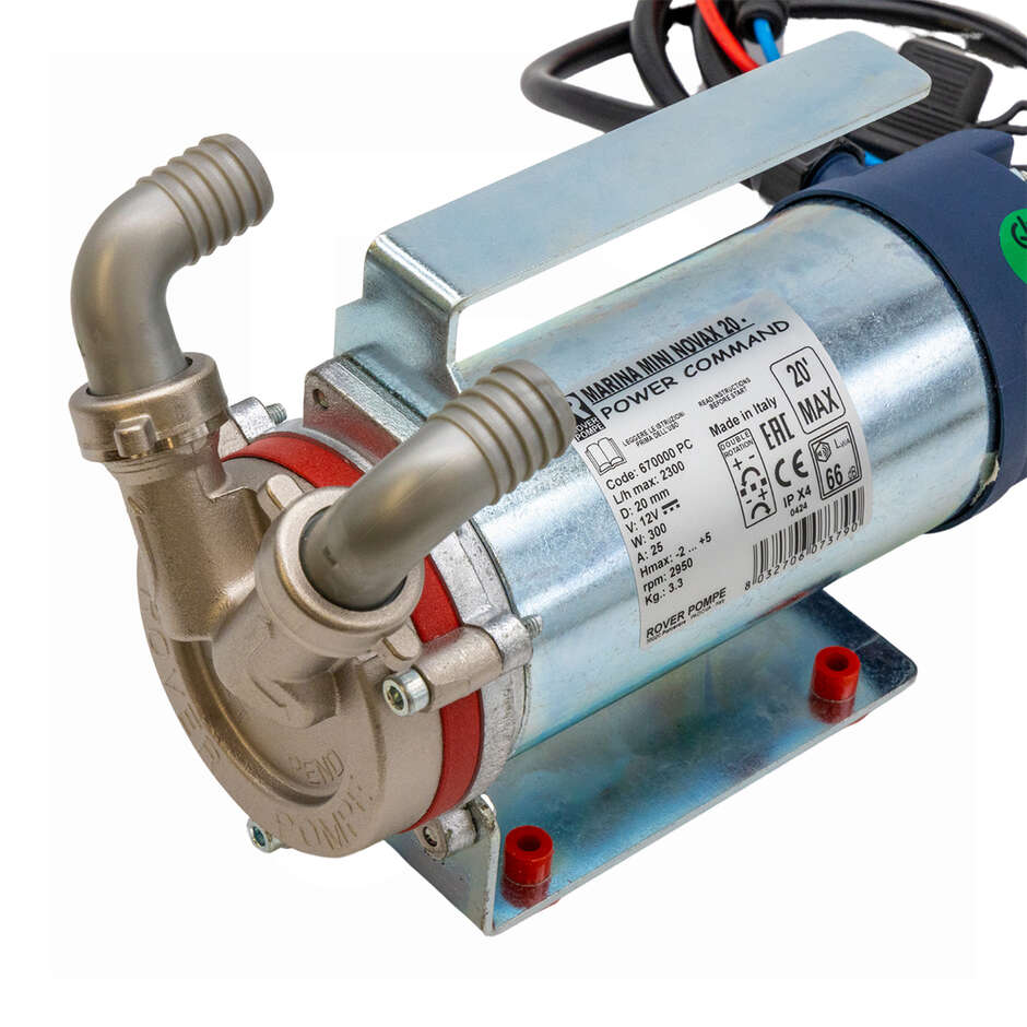 MARINA MINI NOVAX 20 Electric Pump - 12V POWERCOMMAND