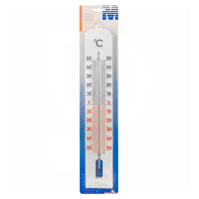 Maxi-Wandthermometer aus Kunststoff