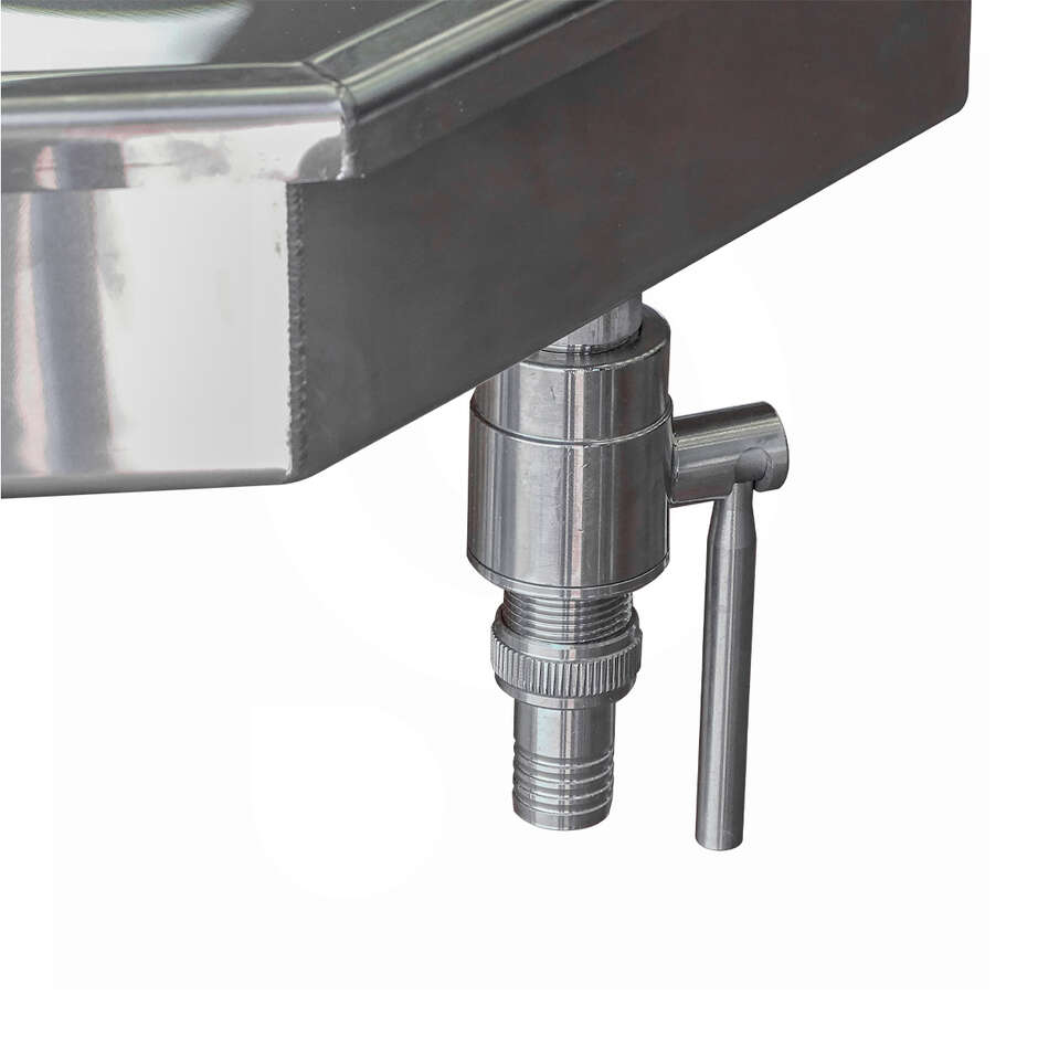 Mesa de separación de acero inoxidable 1000X800 con estante