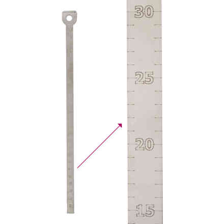 Mesureur de niveau Inox Birrometro 300