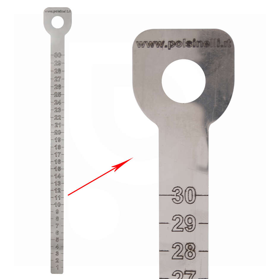 Mesureur de niveau inox Birrometro 30