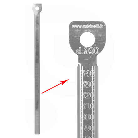 Mesureur de niveau Inox Birrometro 540