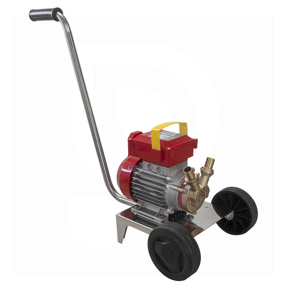 Mini carrito de acero inoxidable AISI 304 para bomba eléctrica