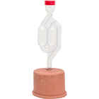 Minifermentador con doble polmón con Caperuza de goma (∅ 60 mm)
