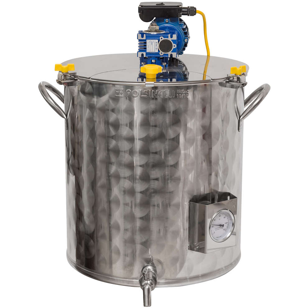 Motorized pot of 100 L