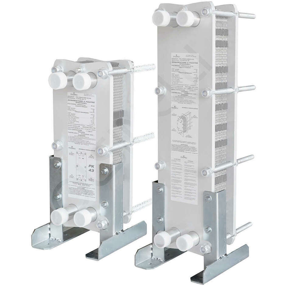 Mounting brackets for heat exchanger MAXI 80/43