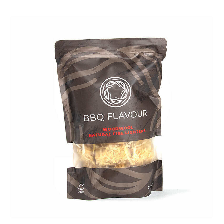 Natürlicher Feueranzünder Holz-Wolle