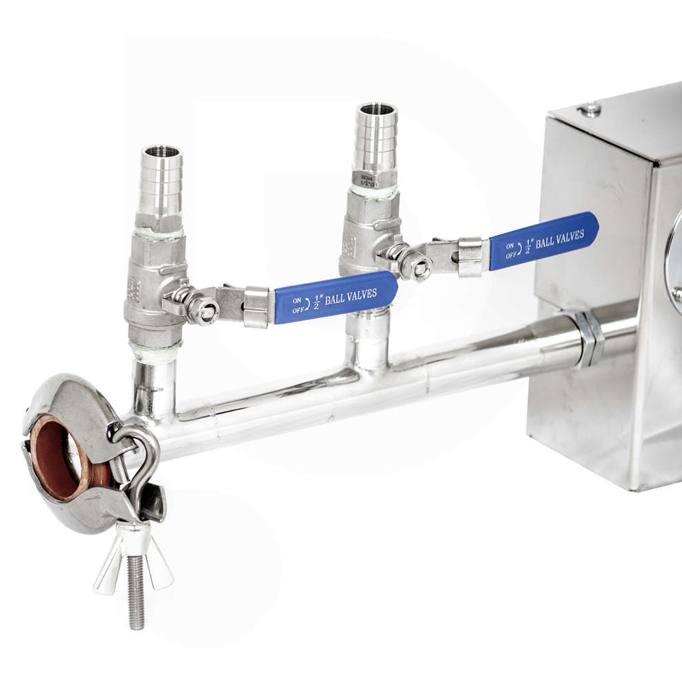 Nitrogen 2-position system with control unit
