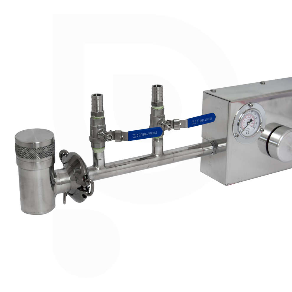 Nitrogen 2-position system with control unit