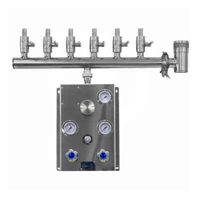 Nitrogen 6-position system with control unit