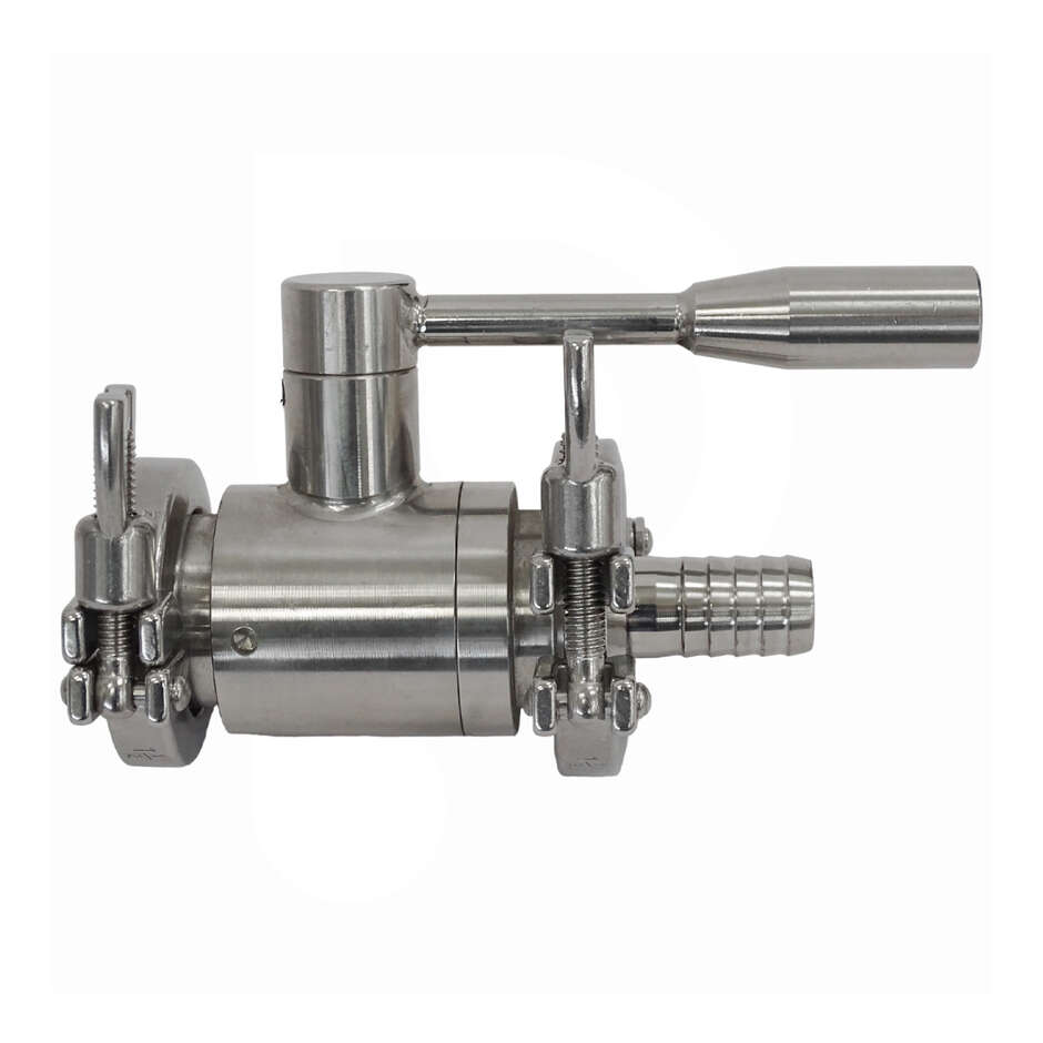 Olla de producción de acero inoxidable Tri-Clamp de 100 L