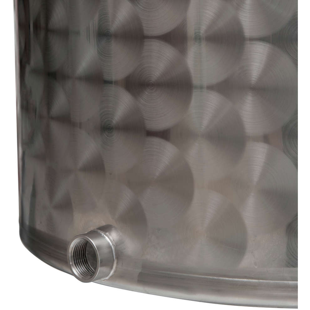 olla en acero inox 25 L con grifo