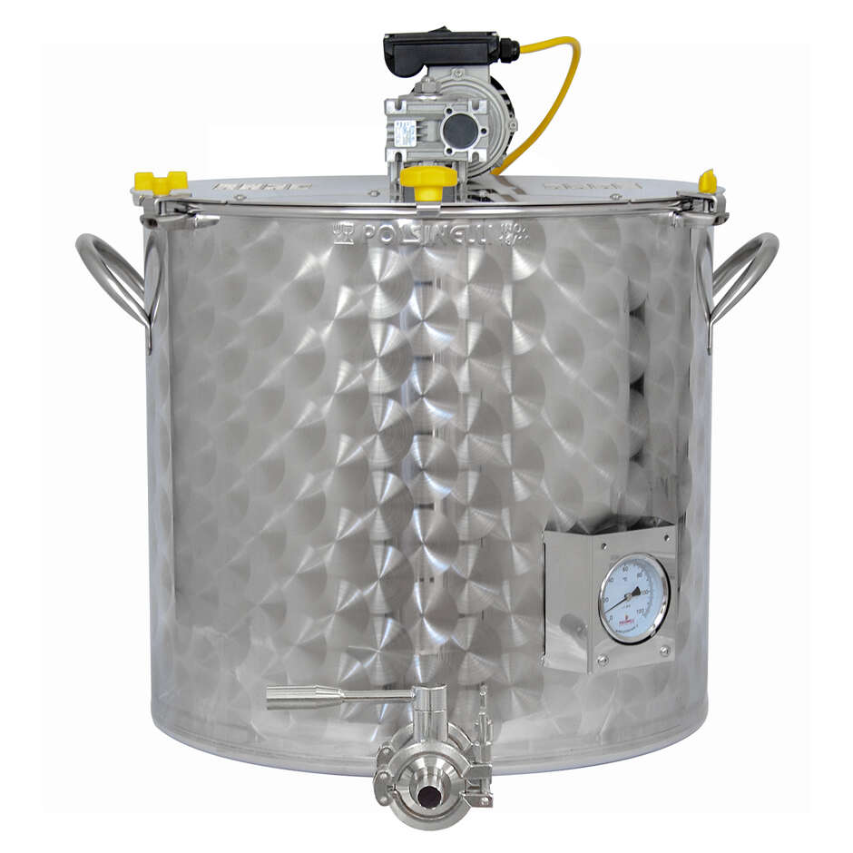 Olla motorizada para marmelada 75 L Tri-Clamp