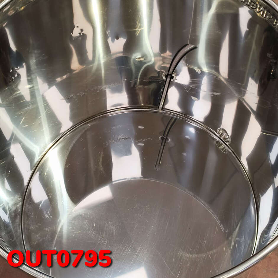 OUTLET - 100 L Tri-Clamp stainless steel production pot