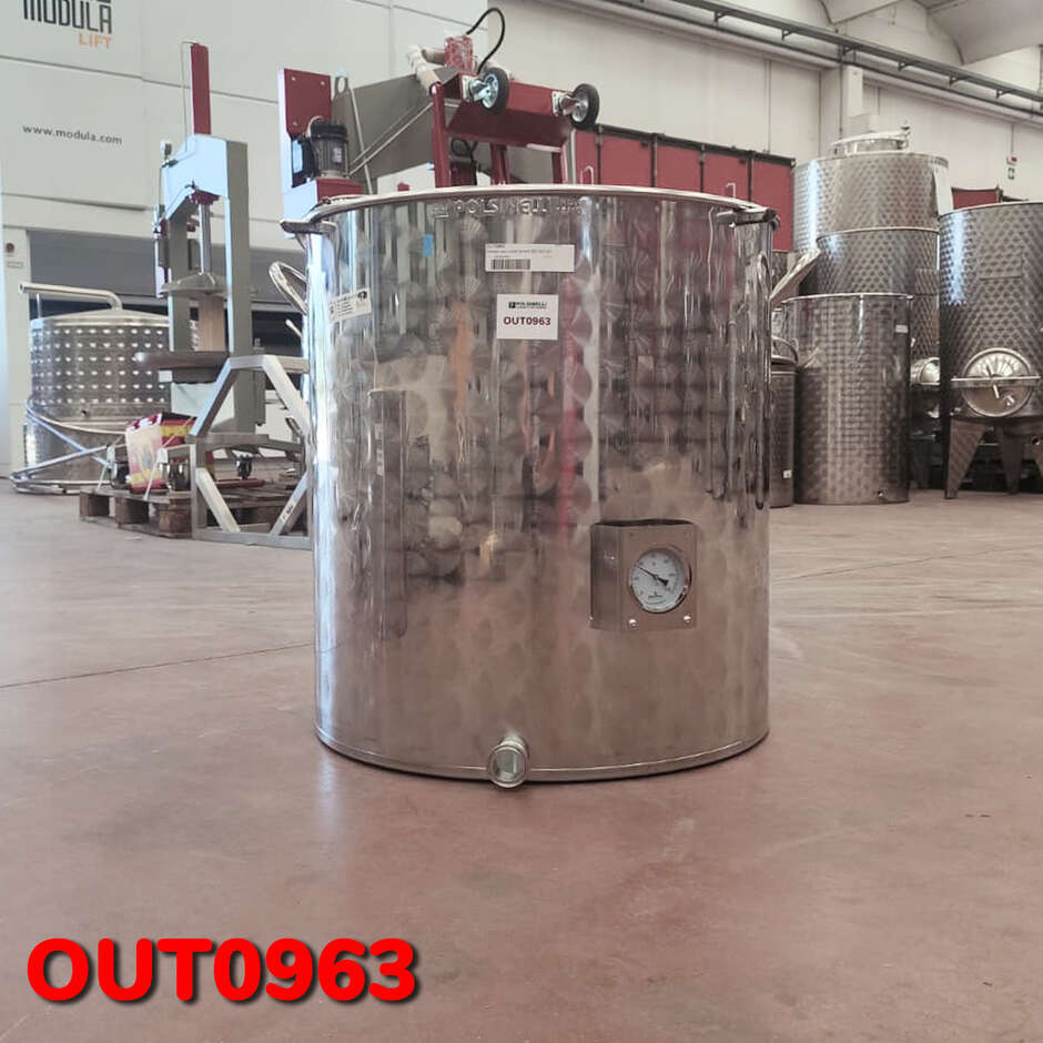 OUTLET - 200 L pot for beer brewing