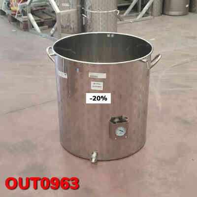 OUTLET - 200 L pot for beer brewing