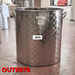 OUTLET - 200 L stainless steel pot