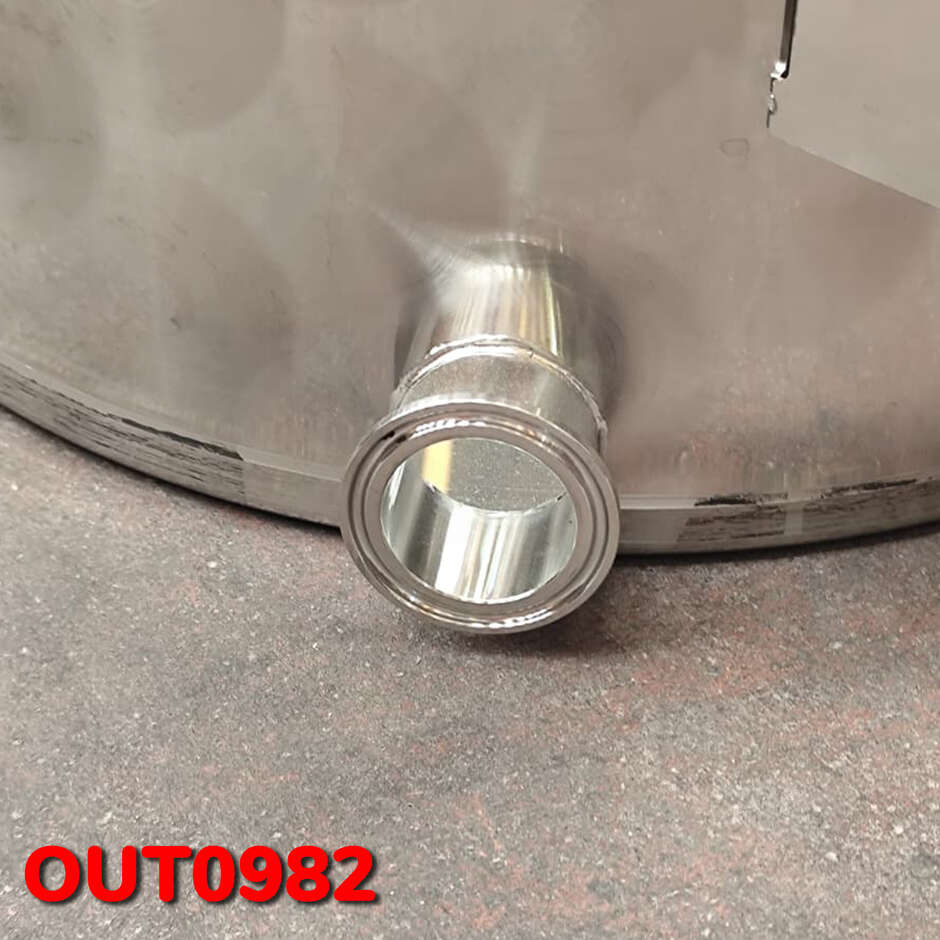 OUTLET - 35 L Tri-Clamp stainless steel production pot