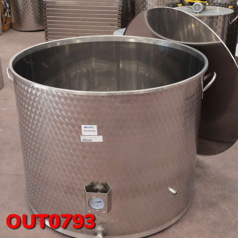 OUTLET - 660 L pot for beer brewing