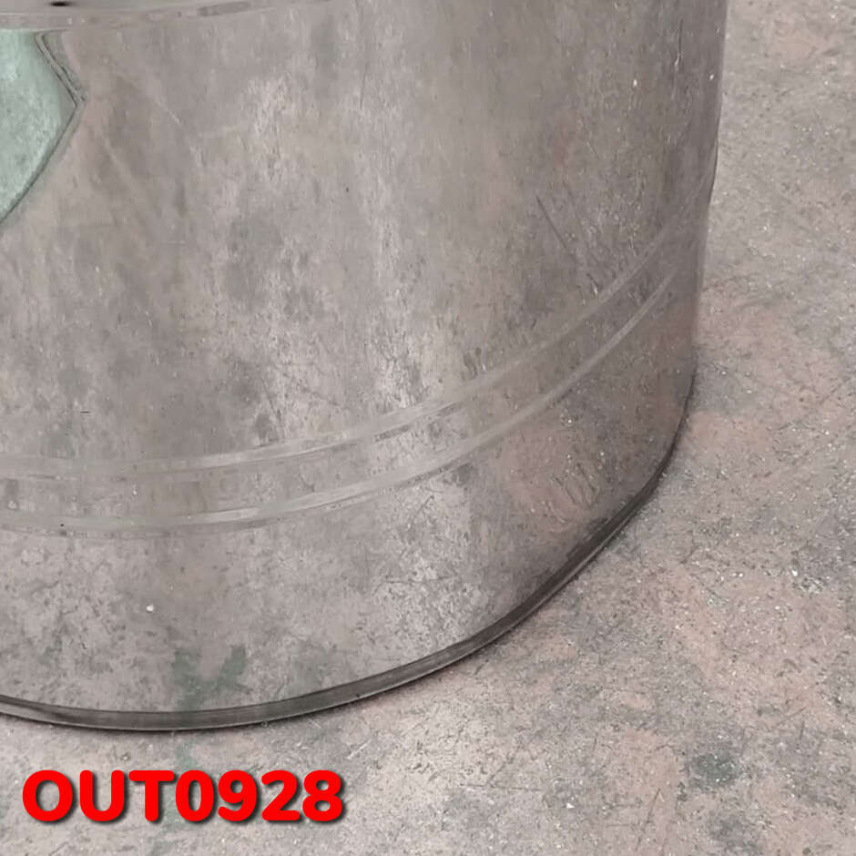 OUTLET - Bidón inox fondo liso 100 L