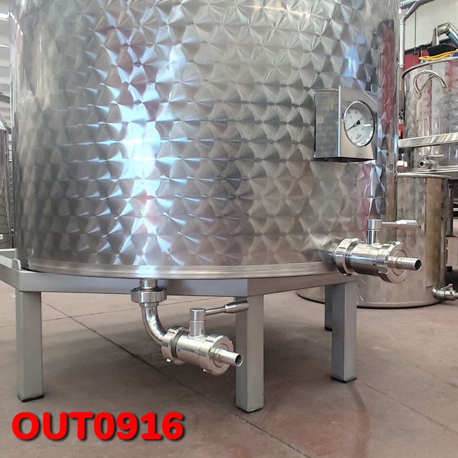 OUTLET - Caldera para elaboración de cerveza de 500 L con vaciado total - USADO