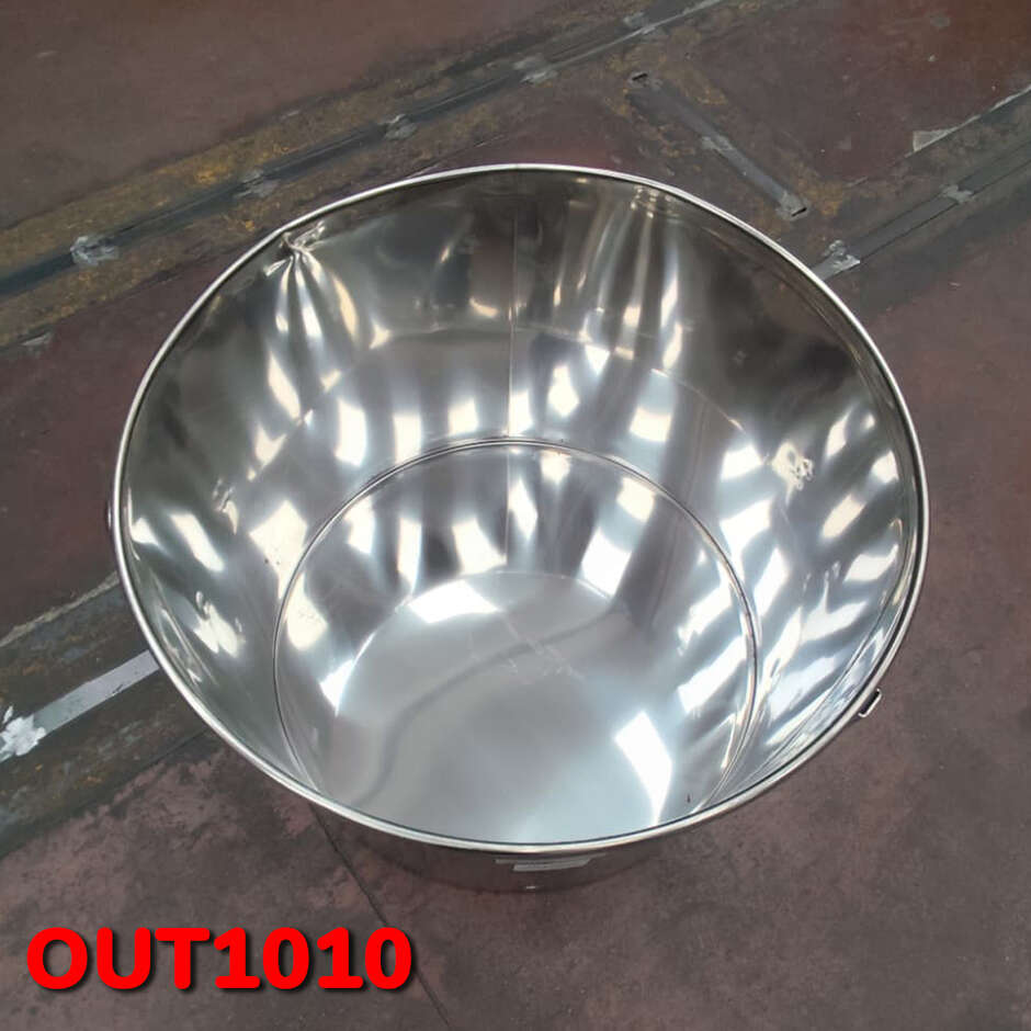 OUTLET - Cuba de aço inoxidável de 200 L
