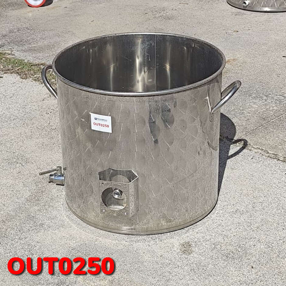 OUTLET - Cuve de brassage inox 100 L