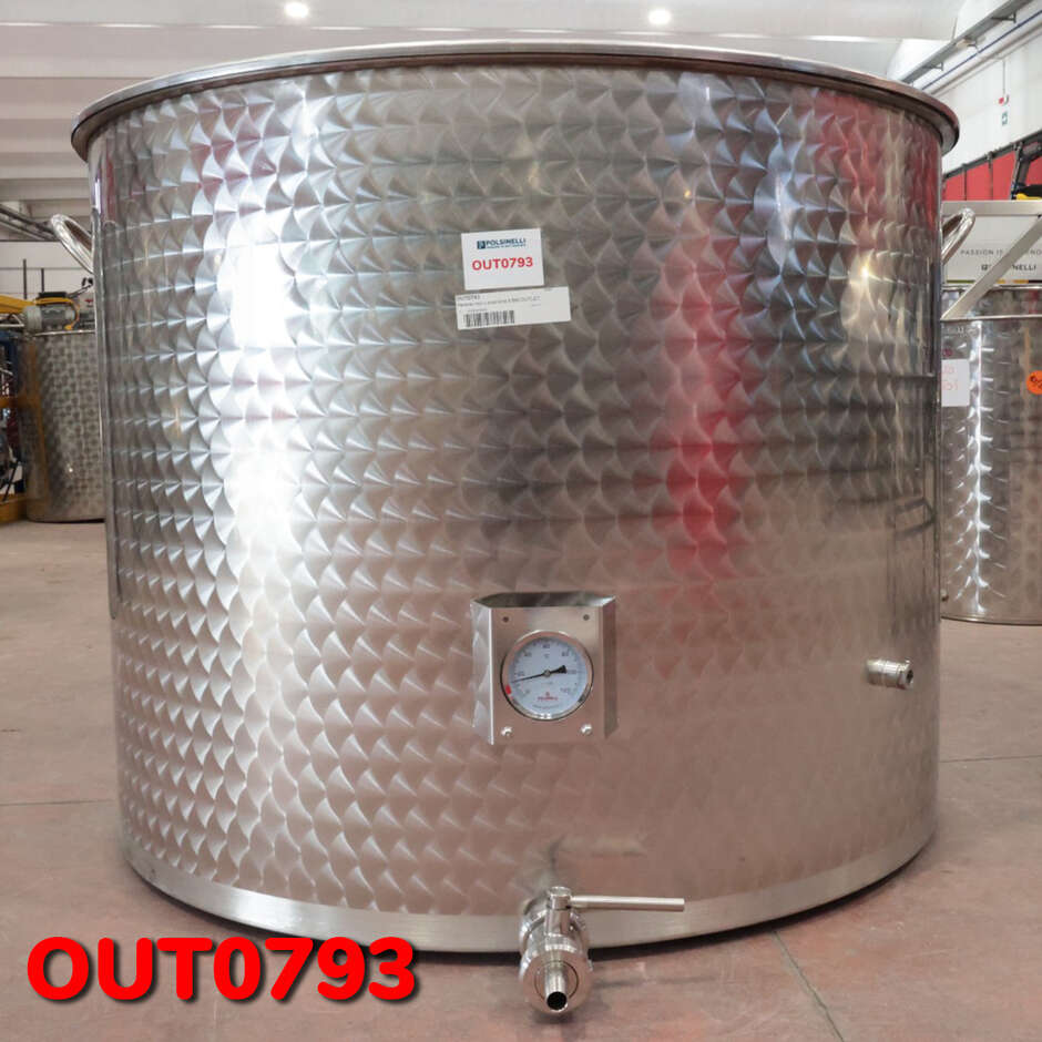 OUTLET - Cuve de brassage inox 660 L